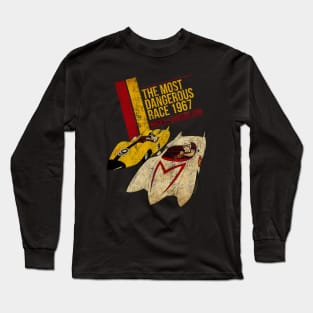 TEXTURE THE MOST DANGEROUS Long Sleeve T-Shirt